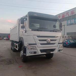 Camión Volquete Usado Barato 6x4 Howo 30T Euro 5 Diésel, Camión Pesado Sinotruck 371 LHD de Alta Calidad y Bajo Precio con Cámara Trasera en Venta - Product Image 2
