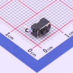 UK-B0205-G4.3-160-B Tactile Switch Through hole Component THT Switch Single Pole Single Throw Rectangle Button 1.6N Through Hole - Product Image 1