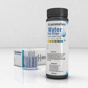Kit de <span class=keywords><strong>test</strong></span> d'eau potable 14-en-1 <span class=keywords><strong>pour</strong></span> usage domestique, hôtelier, spa/bain à remous, analyse de la teneur en <span class=keywords><strong>sel</strong></span> de l'eau des conteneurs et <span class=keywords><strong>bandelettes</strong></span> de <span class=keywords><strong>test</strong></span> <span class=keywords><strong>pour</strong></span> <span class=keywords><strong>piscine</strong></span> - Product Image 2