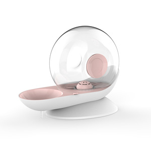Fontaine à eau pour animaux de compagnie Aiwo, distributeur d'eau automatique pour chats, ABS arrondi, réutilisable, fournitures pour petits animaux - Product Image 1