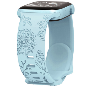 Correa de Silicona con Diseño de Diente de León Grabado con Láser en Dos Tonos para <span class=keywords><strong>Apple</strong></span> <span class=keywords><strong>Watch</strong></span> 8 7 6 5 4 3 <span class=keywords><strong>2</strong></span> 1 SE Ultra - Product Image 6