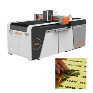 कागज काटने की मशीन स्वत: स्टीकर कटर काटने flatbed आलेखक स्टीकर काटने की मशीन