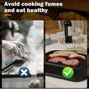 Grill d'intérieur antiadhésif sans fumée Barbecue <span class=keywords><strong>Raclette</strong></span> écologique - Product Image 4