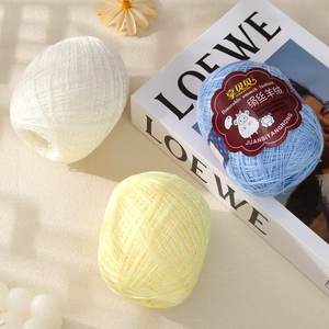 Высококачественная 100% камвольная кашемировая пряжа 2/60 нм Смешанная окрашенная причудливая пряжа для женщин вязаный кардиган для плетения - Product Image 5