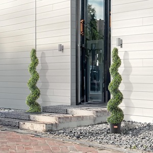 Nhựa Nhân Tạo Thân Thiện Với Môi Xoắn Ốc Cây Chậu Cây 50Cm Chiều Cao Lâu Dài Jumei Thương Hiệu Cho Trong Nhà/Ngoài Trời Khách Sạn Vườn - Product Image 5