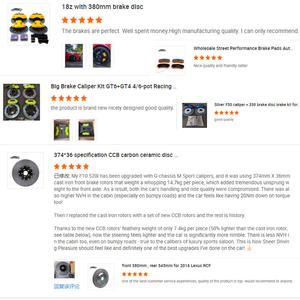 Nouveau kit de frein à disque avant Velocette 10 pistons 420 mm GT3 pour <span class=keywords><strong>Audi</strong></span> RS6/<span class=keywords><strong>E</strong></span>-<span class=keywords><strong>tron</strong></span> <span class=keywords><strong>GT</strong></span>/RS7/RS8 Golf R Mk7 X5/X6/X7 A3/A4/A6 - Product Image 6