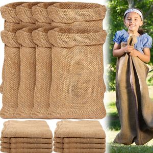Sacs <span class=keywords><strong>de</strong></span> course en <span class=keywords><strong>toile</strong></span> <span class=keywords><strong>de</strong></span> <span class=keywords><strong>jute</strong></span> à faible MOQ pour jeux d'extérieur, aire <span class=keywords><strong>de</strong></span> jeux pour enfants, fitness, pique-nique, Pâques, sacs <span class=keywords><strong>de</strong></span> saut - Product Image 1