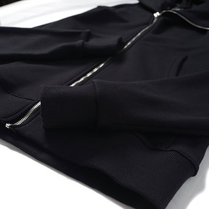 Sweat-shirt à capuche surdimensionné pour homme, en coton 100%, avec fermeture éclair, style <span class=keywords><strong>cape</strong></span> de sorcier, assassin, vente en gros - Product Image 6