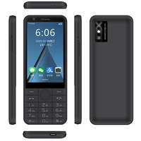 FA358 Smartphone 4G Android 14 Double SIM Clavier Physique T9 4 Go 64 Go Écran Tactile avec WhatsApp et Google Maps