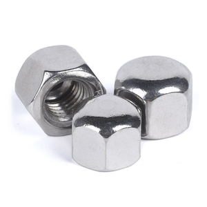 Tuercas Hexagonales de Cabeza Baja M3 M4 M5 M6 de Acero Inoxidable SS SUS AISI ANSI 304 316 316L A2 A4 70 80, Tuerca de Cabeza Hexagonal Abombada DIN917 - Product Image 6