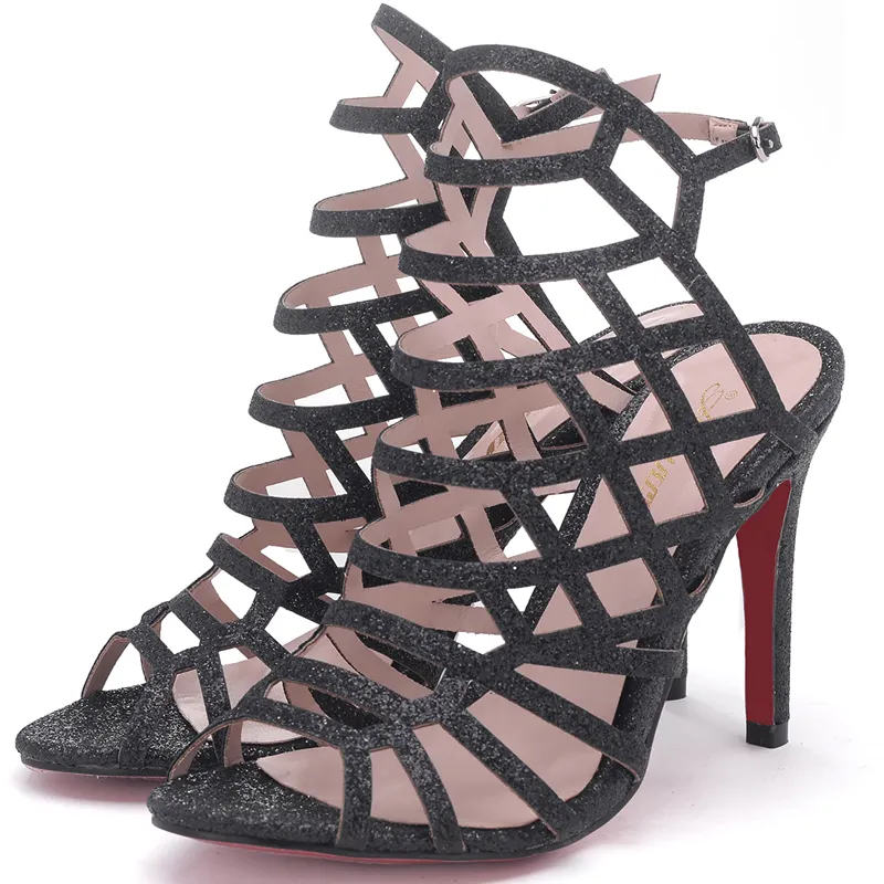 Einzigartiges Design und 2010 Neueste Stil High Heels Frauen Kleid Schuhe Drops hip Mode Sandalen Damen Schuhe und Sandalen Sommer