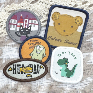 Custom Iron On Woven <strong>Badges</strong> For Security Staff <strong>Work</strong> Uniforms Employee <strong>Work</strong> wear Durable Washable Logo Patch Uniforms Accessories - Product Image 3