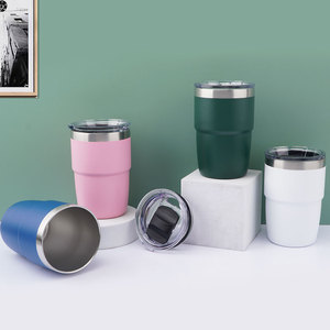 8oz <span class=keywords><strong>Mini</strong></span> Isolé En Acier Inoxydable Verre À Liqueur Espresso Rose Bouteille D'eau pour <span class=keywords><strong>Camping</strong></span> Vide Tasses À Café Empilable - Product Image 1