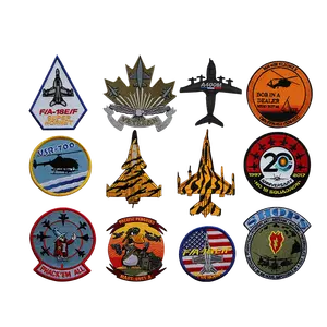 Estados Unidos USN FA 18 Hornet Aeronaves Tático Bordado Patch Emblemas Emblema Applique Gancho Patches para Roupas Mochila