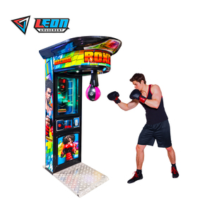 Боксерская Аркада уличная развлекательная игра с монетоприемником Электронный Спортивный боксерский автомат по доступной цене - Product Image 4