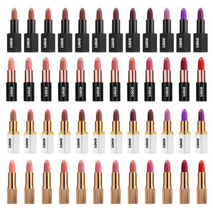 Vente en gros de rouge à lèvres en velours solide, fournisseur de rouge à lèvres personnalisé avec étiquette privée, rouge à lèvres mat crémeux vegan longue tenue, haute pigmentation, imperméable - Product Image 6