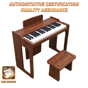 <span class=keywords><strong>KERID</strong></span> personalizado de madera Digital portátil Mini Piano teclado instrumentos musicales chico 37 teclas Piano electrónico adecuado para niños - Product Image 2
