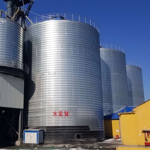 Centrale à béton Silo de blé et de riz Silo de stockage ventilé 600T pour céréales <span class=keywords><strong>en</strong></span> vrac - Product Image 2