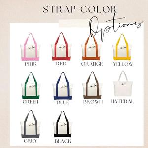 Custom Logo Canvas Fabric Packaging Tote <strong>Bag</strong> with Zipper <strong>Women</strong> <strong>Beach</strong> Tote <strong>Bag</strong> - Product Image 6
