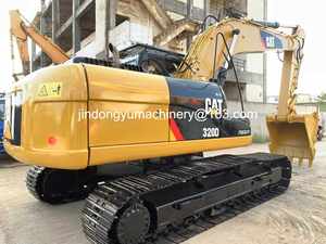 Excavatrice CAT 320D d'occasion d'origine japonaise, faible nombre d'heures de travail, usine d'excavatrices CAT d'occasion - Product Image 6