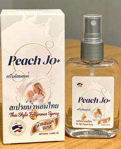 PEACH JO+ Collection Haute Couture, spray désodorisant écologique sans alcool, parfum frais, rencontre romantique, parfum français - Product Image 1