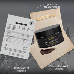 उपलब्ध स्वर्ण ग्रेड हिमोक एसिड और 85 + ट्रेस खनिज परिसर शिलजीत 100 शुद्ध प्राकृतिक प्राकृतिक - Product Image 6