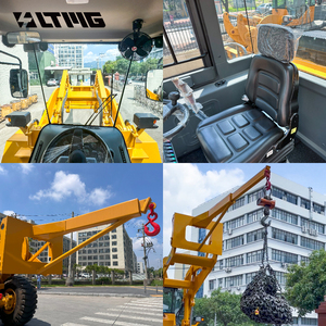 Ltmg cargador phía trước 5 tấn 5 t kết thúc trước <span class=keywords><strong>loader</strong></span> CE giấy chứng nhận 1 năm bảo hành bánh xe tải với vật liệu bàn giao cánh tay - Product Image 2