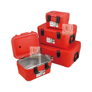 Conteneur isotherme pour aliments 8L/18L/32L/48L, avec revêtement en acier inoxydable, boîte de maintien au chaud/<span class=keywords><strong>froid</strong></span> pour la restauration, <span class=keywords><strong>buffet</strong></span> - Product Image 2