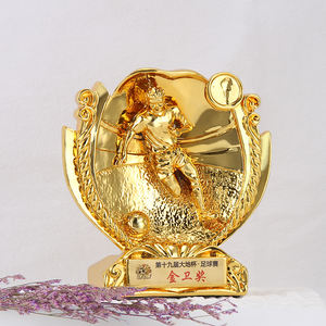 Trofeo de Resina Personalizado de la Copa Mundial de Fútbol, Recuerdo Deportivo Mundial, Trofeo Dorado, Trofeo de la Liga de Campeones - Product Image 3