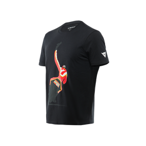 Camiseta Dainese Barry Sheen Negra XXL Ropa Casual para Motocicleta - Product Image 1