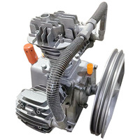 Compresseur d'air industriel à piston YiBang 2.2kw 3hp 8bar 115PSI 220L/min 7.76CFM JB 2065, pièces en acier moulé pour travaux de construction