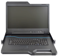 Vertiv CLRA19KMM 18.5 "LCD 16 ports IP KVM Consoles d'accès au rack local de centre de données avancées intégrées
