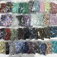 Piedras Preciosas al por Mayor, 100g de Cuarzo Rosa en Bruto, Amatista, Cristal Pulido, Grava de Cristal, Piedras Curativas