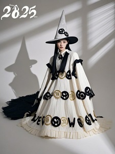 ชุดคอสเพลย์เด็กผู้หญิงกระโปรงแม่มดแฟชั่นใหม่สำหรับผู้ใหญ่ชุดฮาโลวีน - Product Image 3