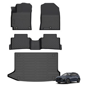 Protezione per tutte le stagioni tappetini auto 3D TPE per <span class=keywords><strong>Hyundai</strong></span> <span class=keywords><strong>Kona</strong></span> tappetini auto impermeabili 2021 2018 - Product Image 1