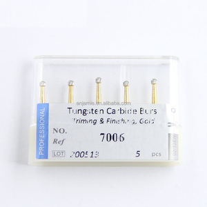 Frese in Carburo FG 7406 per Finitura, Frese Dentali in Carburo per Laboratorio e Clinica - Product Image 1