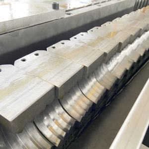 Machine d'extrusion de tuyaux électriques ondulés à paroi simple en polyéthylène haute densité (HDPE) pour autoroute - Product Image 3