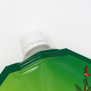 Bolsa con Boquilla de Seguridad Reutilizable y Duradera de 500 ml, con Fondo Plano y Sellado Térmico, para Productos Ácidos y Alcalinos, para Agricultura, Harina, Alimentos, Impresión por Grabado - Product Image 2