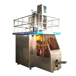 PLC-Speed 2400-250 Ml Aseptic Carton Brick Box Filling Machine Orange juice And Milkshake Liquid Filling Machine