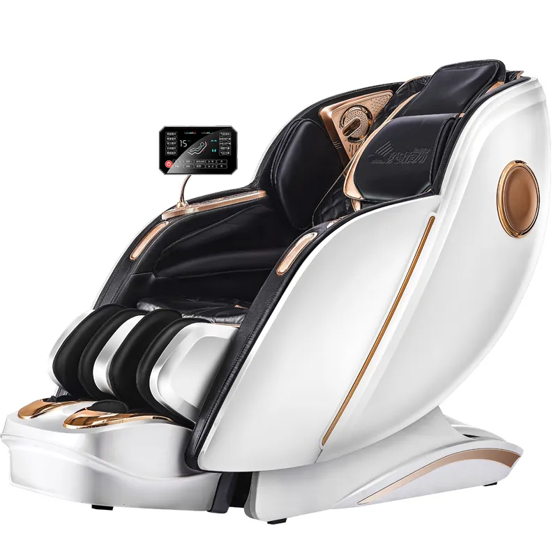 Luxury Foot Massager Vibration Zero Gravity AI 4D Full Body Shiatsu Electric Office Hair Salon Foot Sofa Gaming Massage Chair
