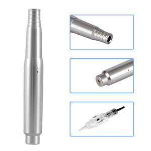 Machine de maquillage permanent Ybeauty électrique noire, argentée et rose, qualité professionnelle pour tatouage des sourcils et des yeux. - Product Image 2