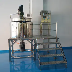 High Shear Mixer Ailusi Detergent Production Line Liquid Soap Mixing Tank High Shear Mixer Homogenizer