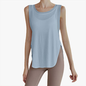 Chaleco Deportivo Holgado y Transpirable para Mujer, Verano 2026, Camiseta sin Mangas para Gimnasio, para Correr y Yoga - Product Image 3