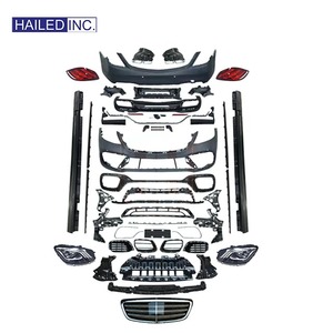 Hot HAILED Kits de carrocería para Mercedes Benz W222 actualización a S450 estilo coche parachoques delantero y trasero para Clase S para AMG para <span class=keywords><strong>Maybach</strong></span> - Product Image 1