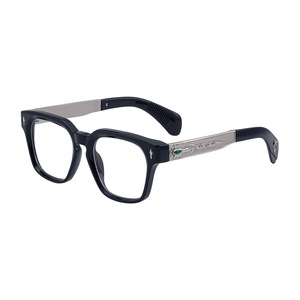 Lunettes de soleil carrées ZS98394B pour hommes, monture en plastique noir et métal, protection UV400, style outdoor - Product Image 4