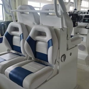 Barco de Pesca de 9.5 <span class=keywords><strong>Metros</strong></span> para Mar Abierto, Barco de FRP con Consola Central y Motor Fuera de Borda, Embarcación de Pesca Marina Personalizada OEM ODM OBM - Product Image 6