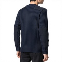 Chandails à fermeture éclair pour hommes coupe ajustée pull léger à col montant pulls polo décontractés pulls tricotés essentiels