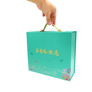 Caja de Embalaje Rígida Tipo Libro Portátil, Impresión UV, Logotipo Personalizado, Caja de Regalo de Lujo con Tapa Magnética para Cosméticos - Product Image 3
