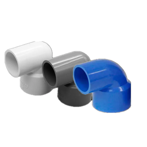 Raccord en PVC bleu à filetage intérieur variable, coude fileté 1/2 pouce - Product Image 1