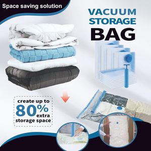 Reusable <b>Vacuum</b> Storage <b>Bags</b> for Clothing Bedding Shoes & Travel with Electric Pump (PA+PE Material) - Product Image 2
